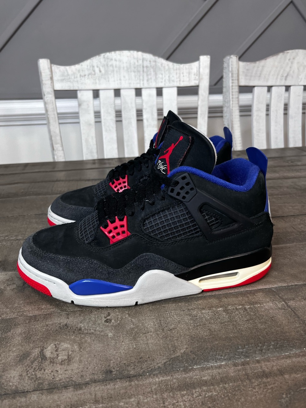 Nike Air Jordan 4 Retro Rare Air - White Lettering Mens Sz 9.5